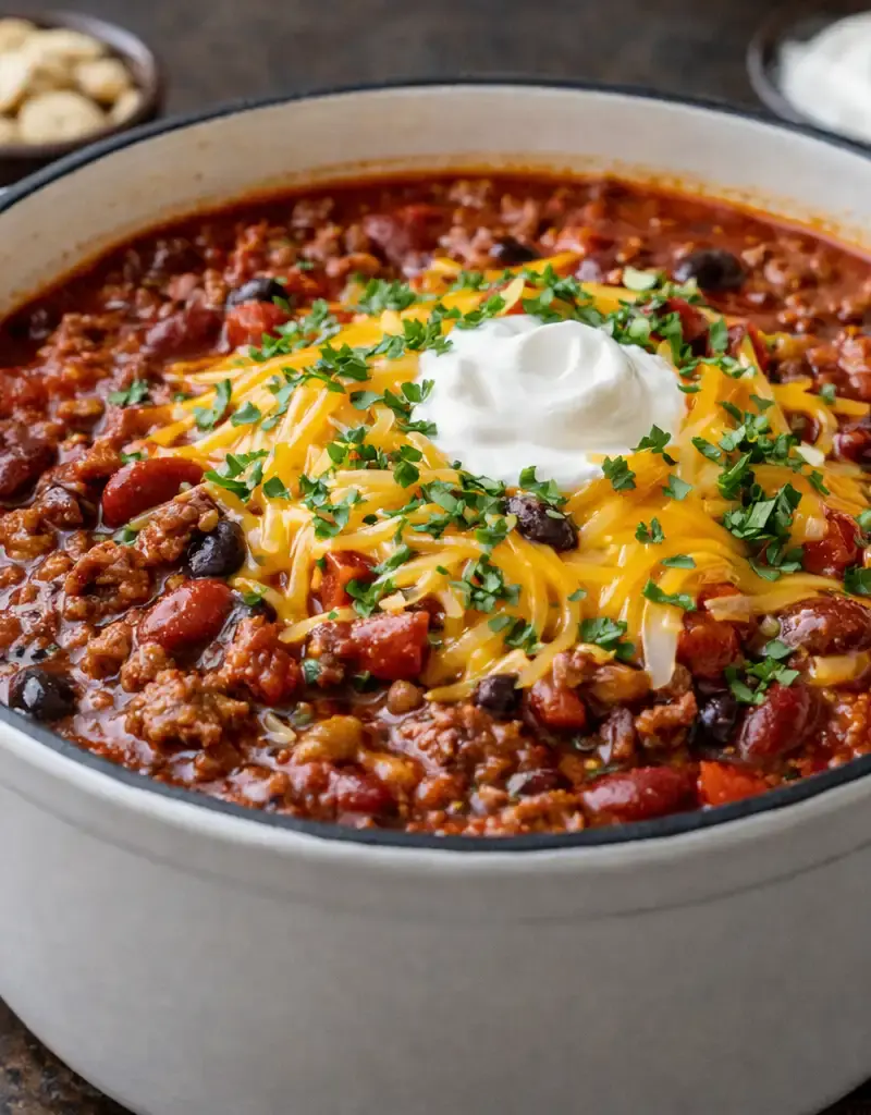 Chili Con Carne prepared dish