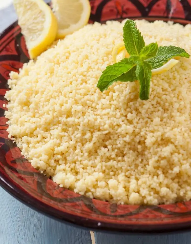 Greek Couscous Salad prepared dish