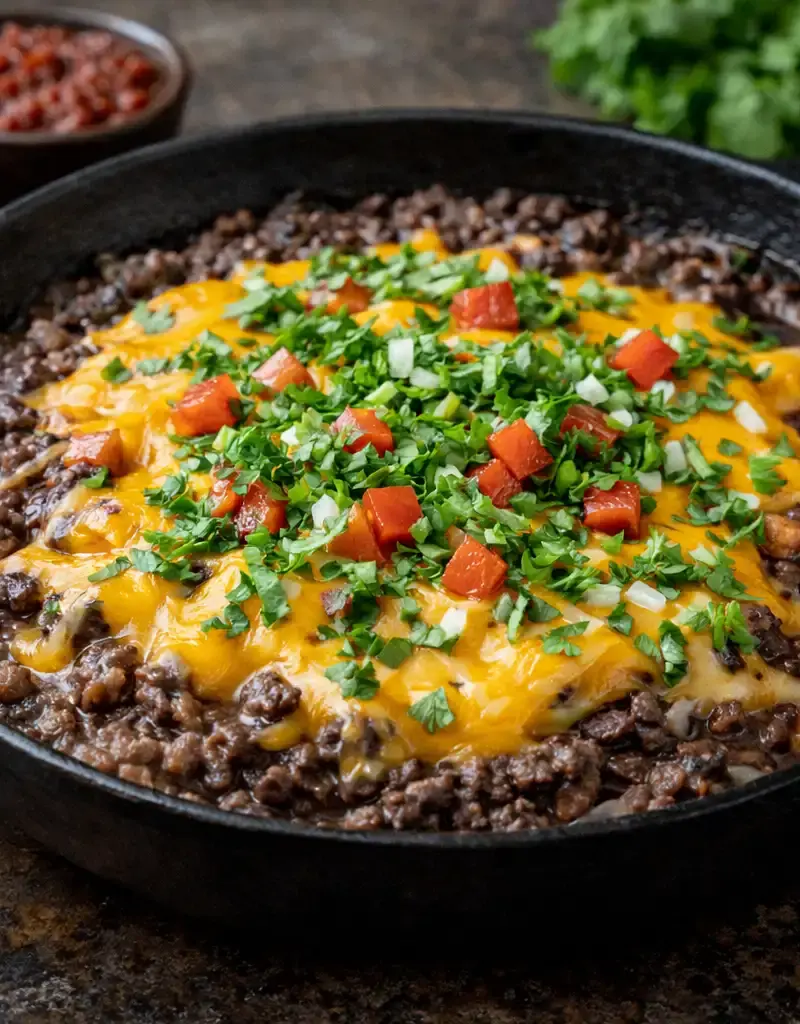Easy Refried Black Beans prepared dish