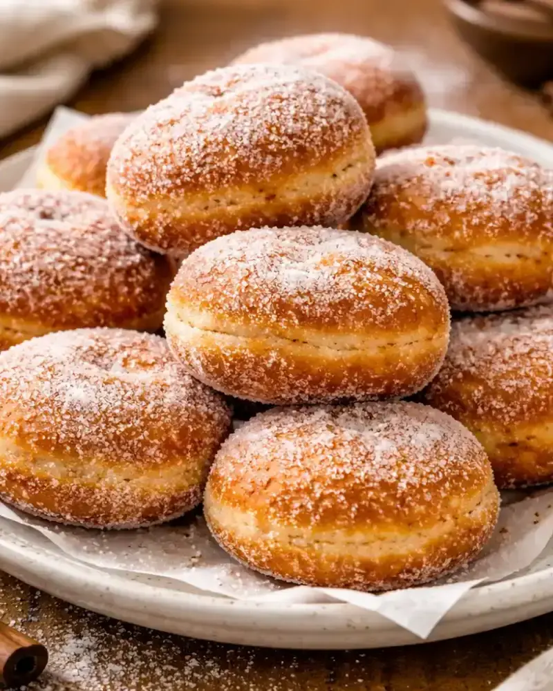 Fastnachts German Doughnuts prepared dish