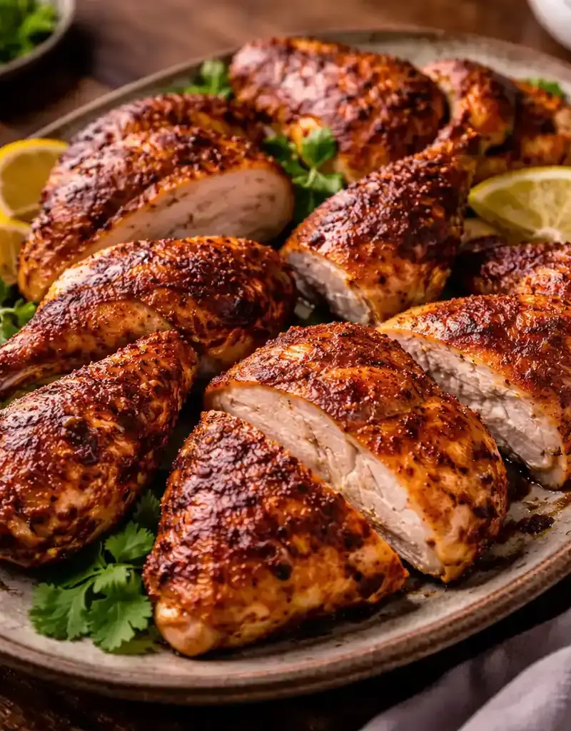 Peruvian-style Roasted Chicken prepared dish