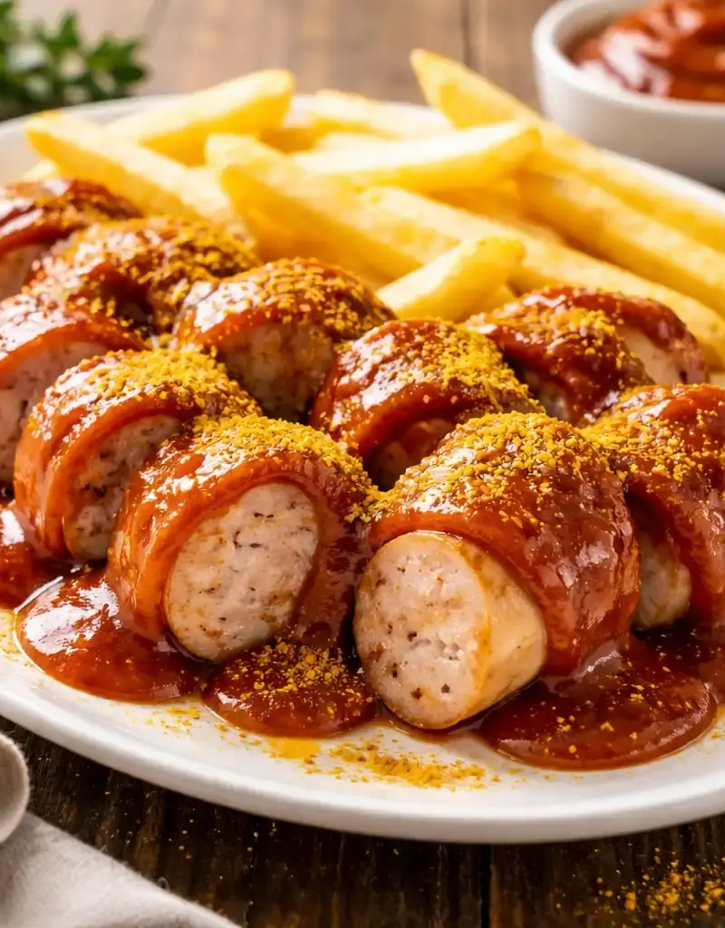 German Curry Sauce for Wurst prepared dish