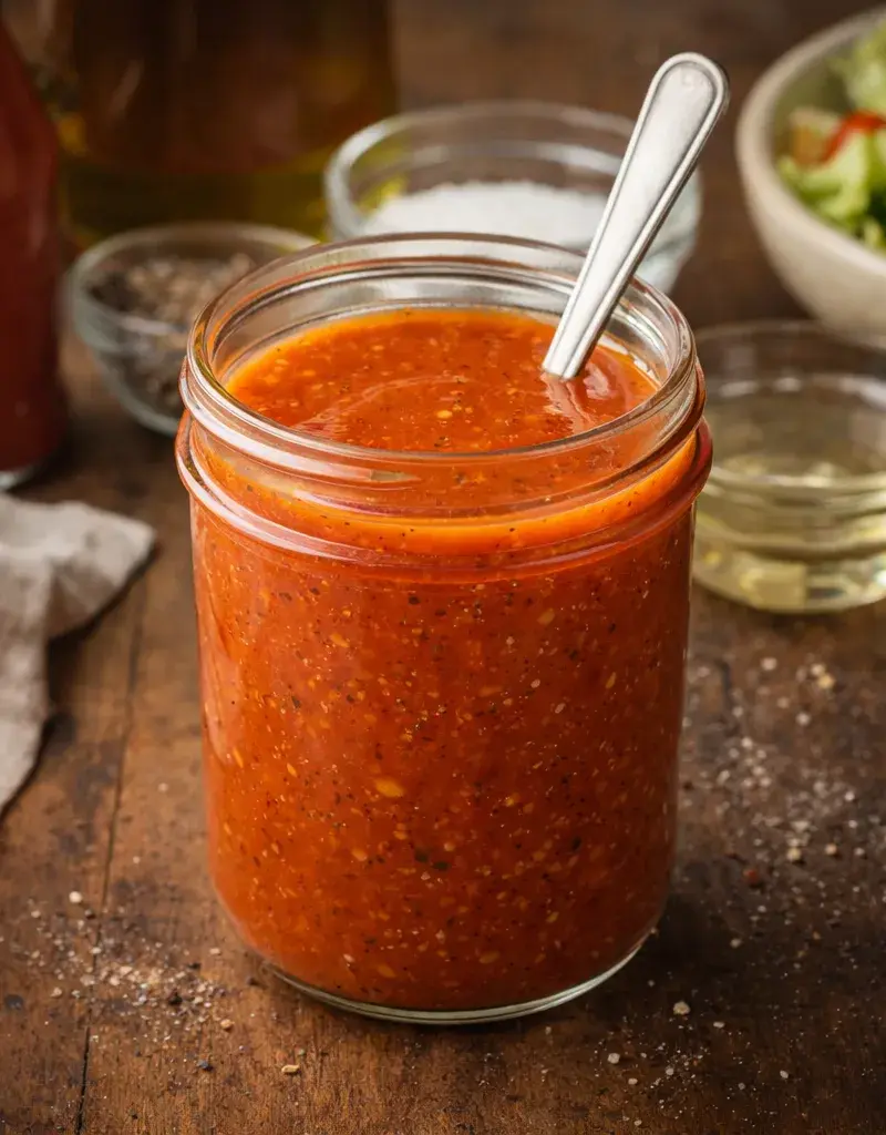 Western Salad Dressing prepared dish