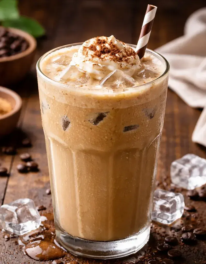 Indian Iced Coffee prepared dish