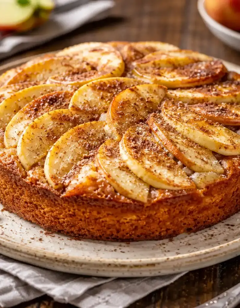 Apple Coffee Cake prepared dish