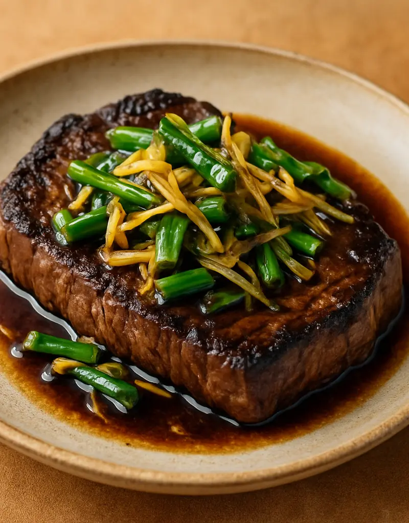 Fifteen Minute Steak prepared dish