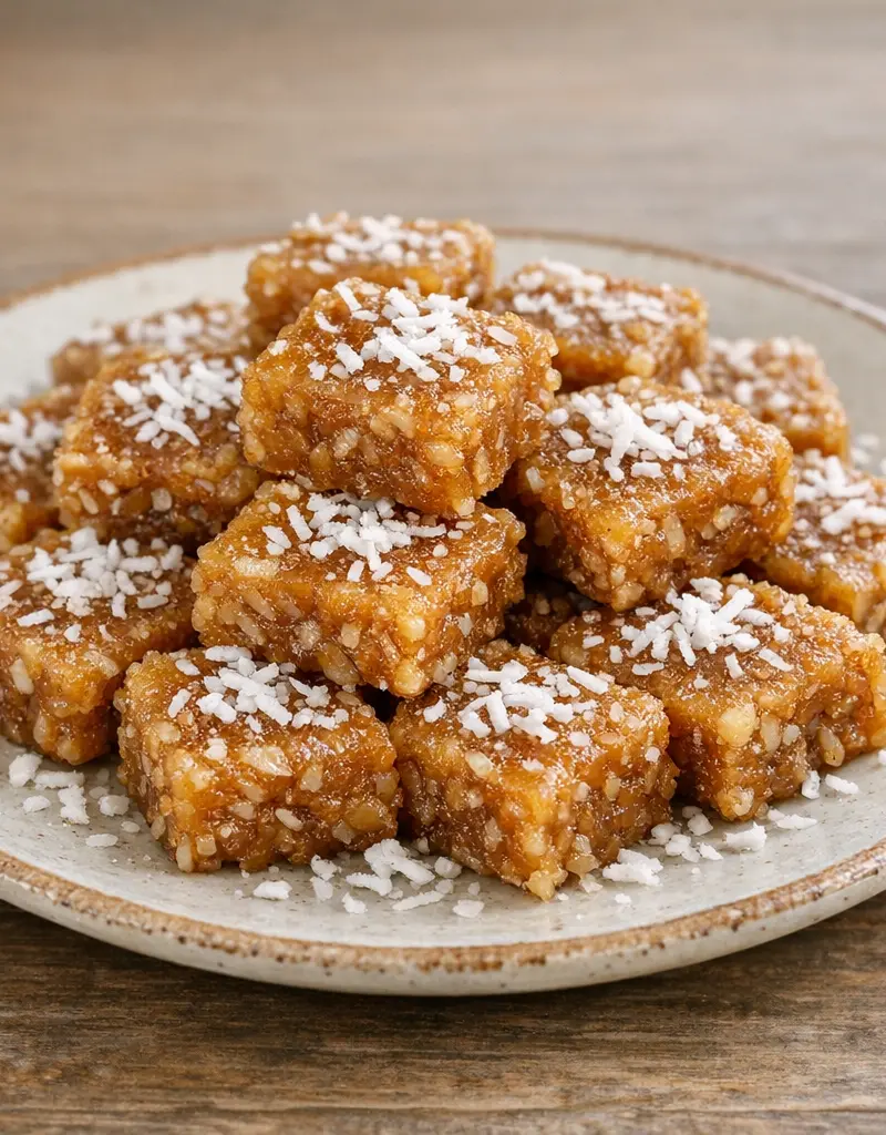 Trinidad Coconut Toffee prepared dish