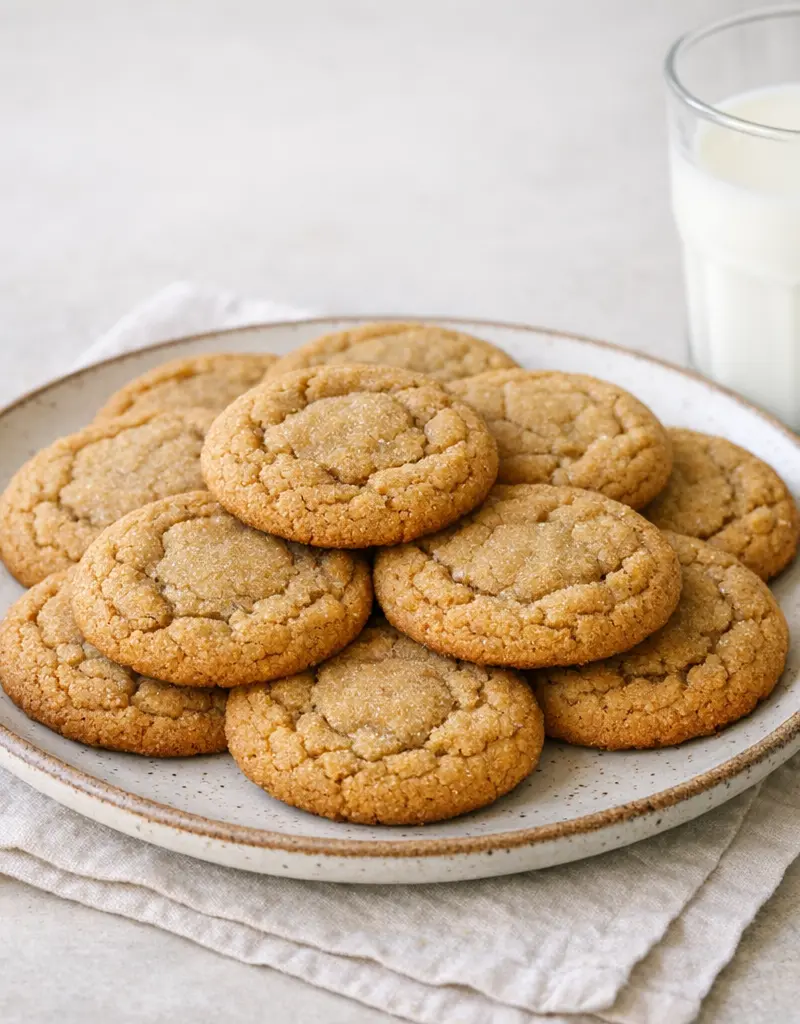 Brown Sugar Cookies prepared dish