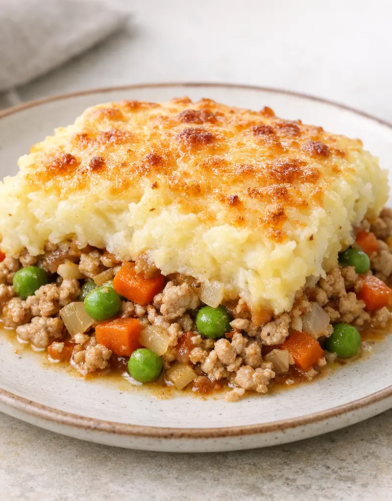 Turkey Shepherd's Pie prepared dish