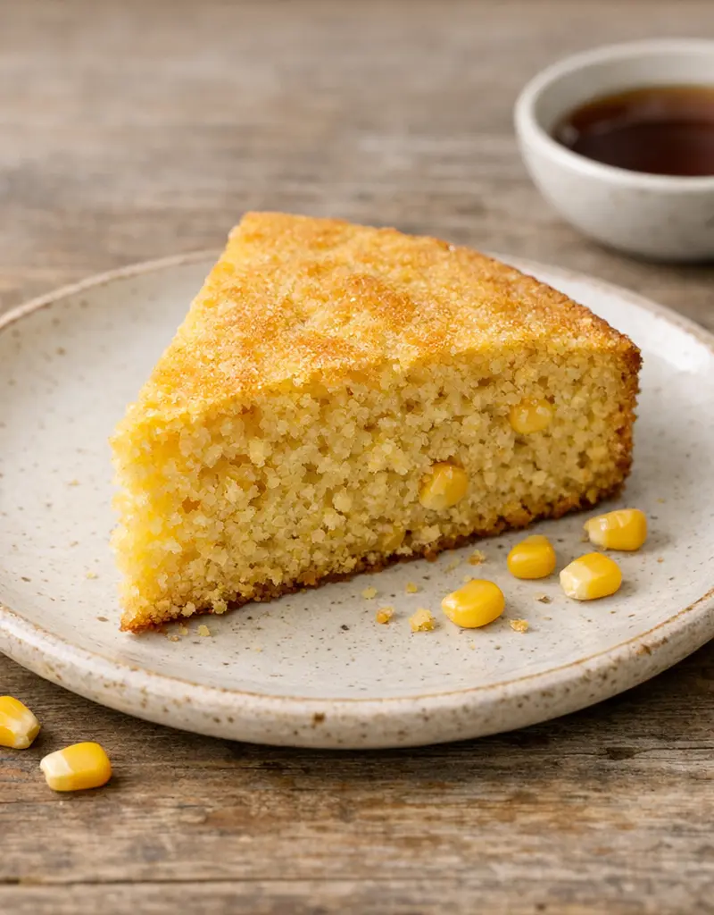 Vegan Cornbread prepared dish