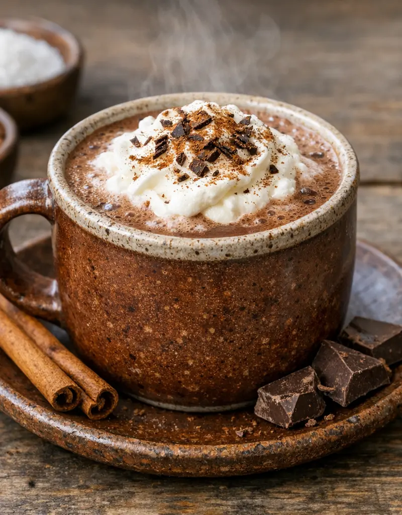 Mexican Hot Chocolate prepared dish