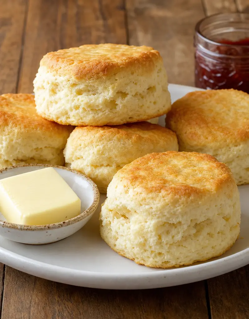 Southern Buttermilk Biscuits prepared dish