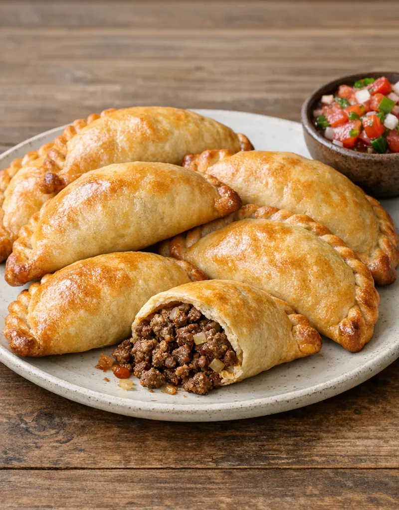 Beef Empanadas prepared dish
