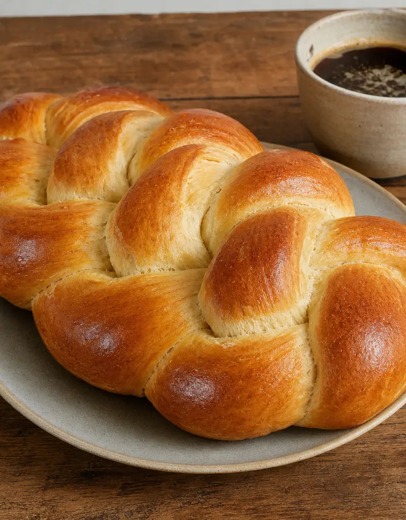 Finnish Coffee Bread prepared dish
