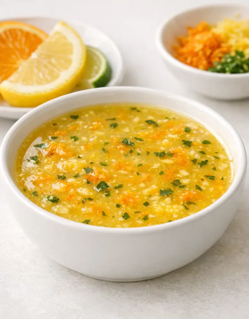 Citrus Butter Sauce prepared dish