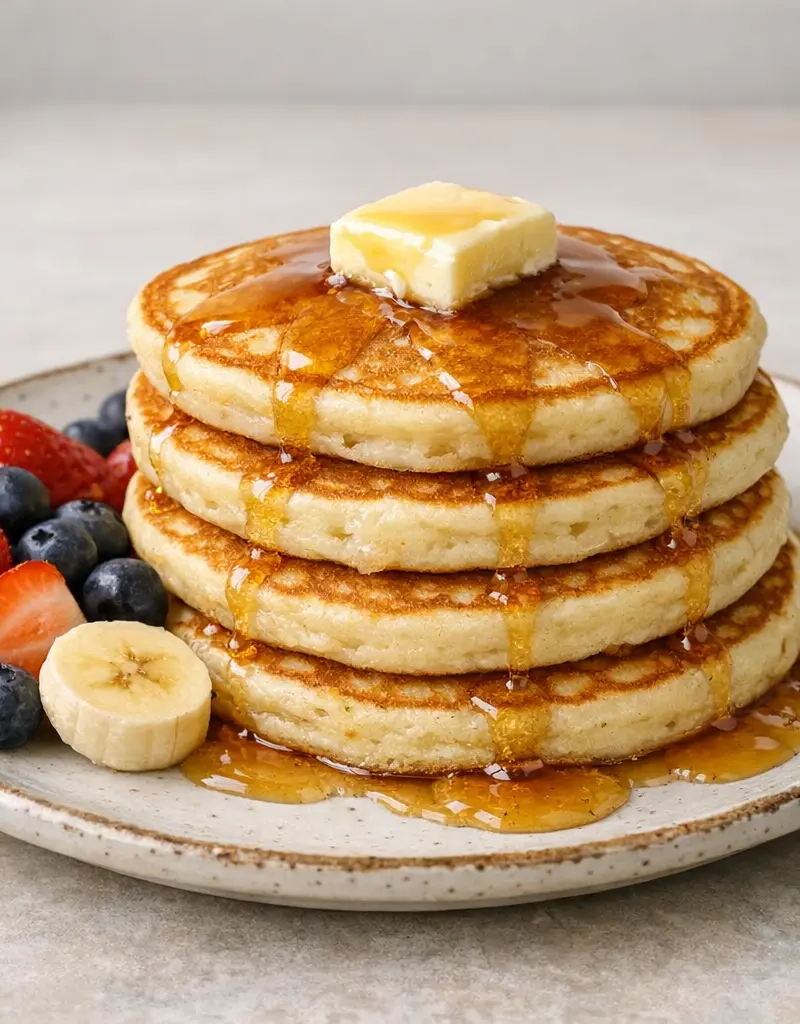 Homemade Pancake Mix prepared dish
