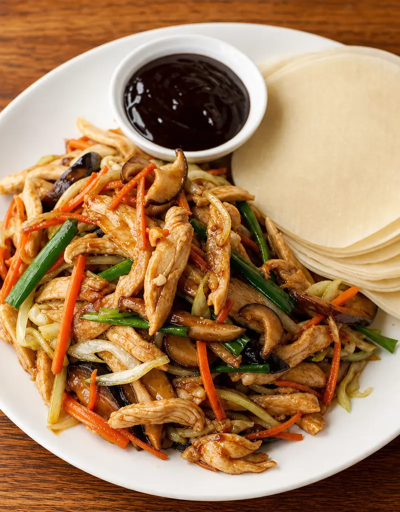 Moo Shu Chicken prepared dish
