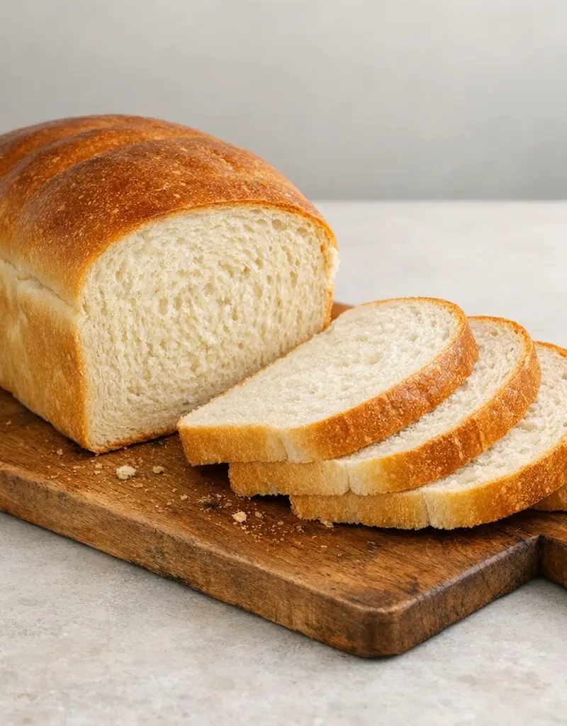 Classic White Bread prepared dish