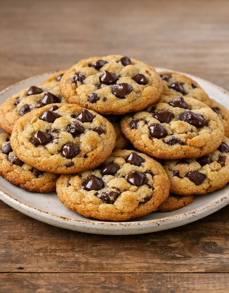 Classic Chocolate Chip Cookies prepared dish