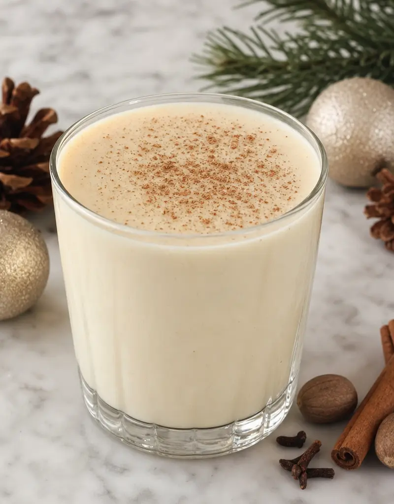 Soy Milk Eggnog prepared dish