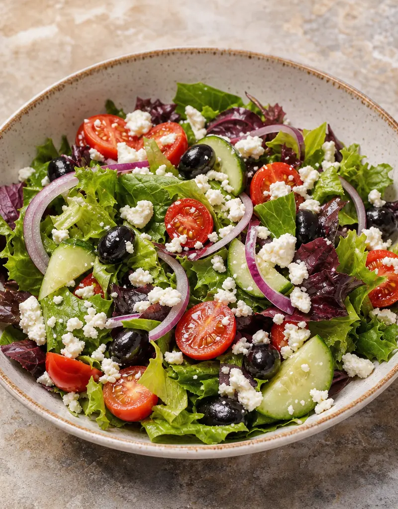 Italian Mixed Salad prepared dish