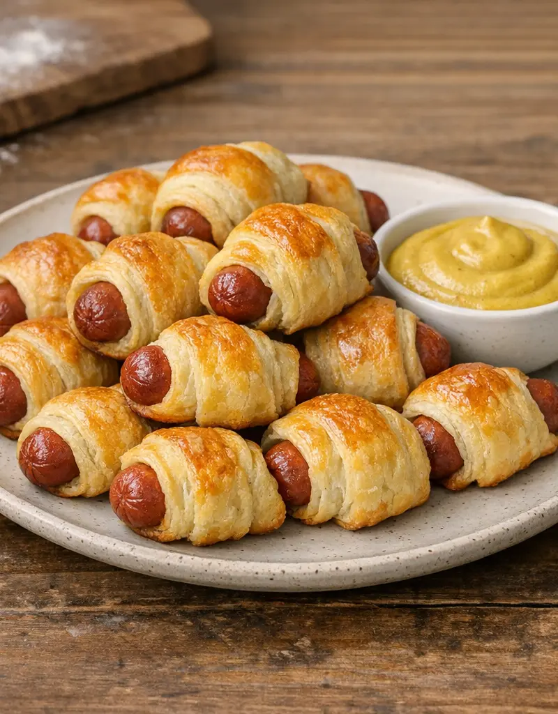 Pigs In A Blanket prepared dish