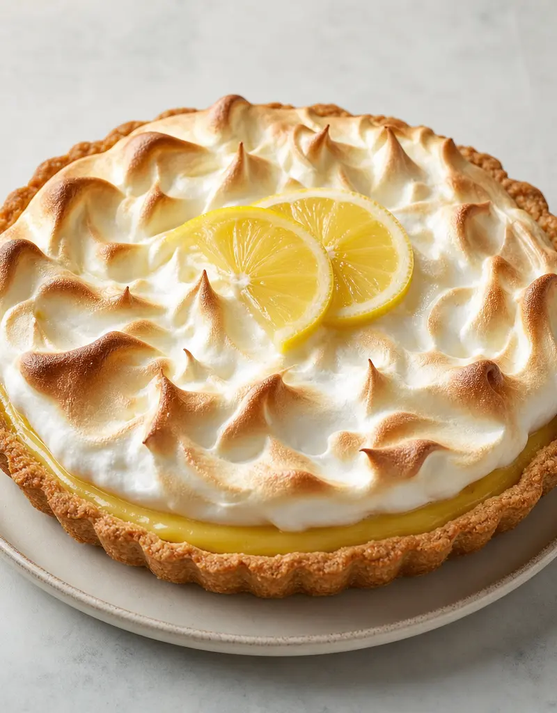 Lemon Meringue Pie prepared dish