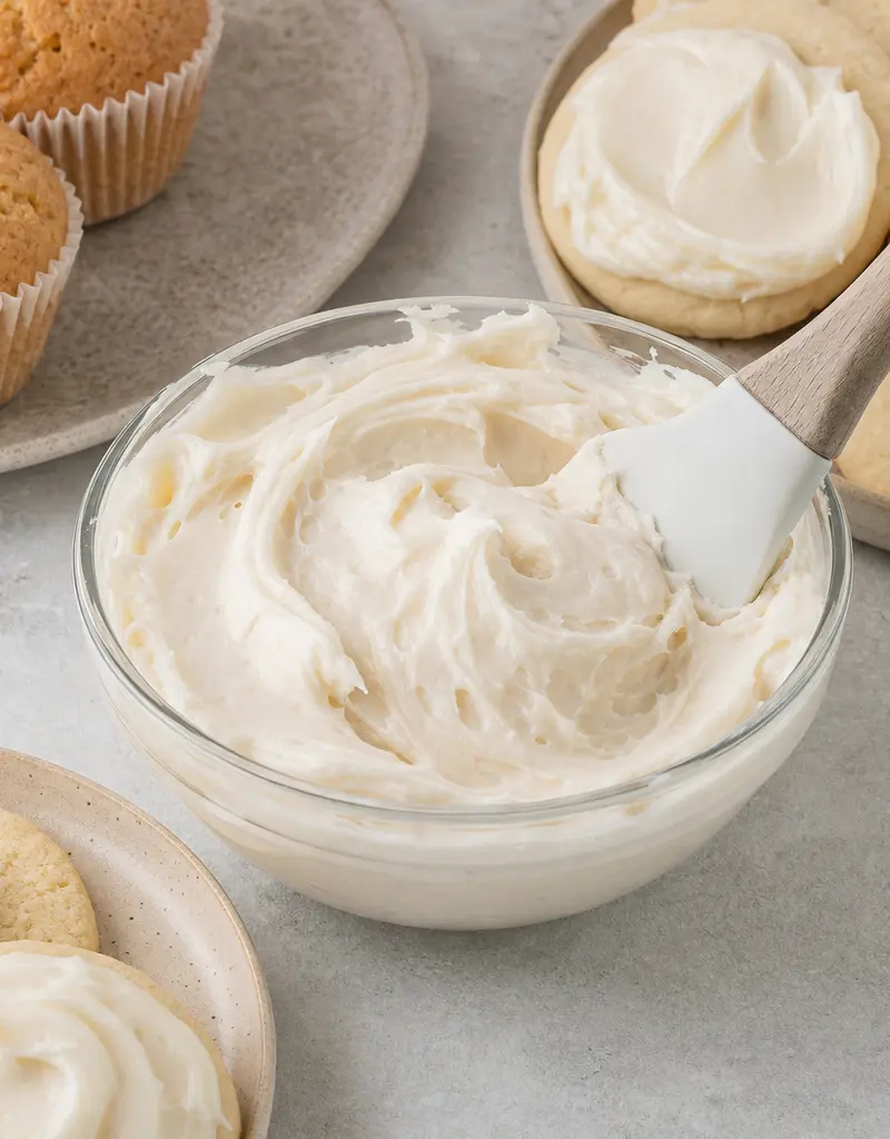 Dairy-free Vanilla Frosting prepared dish