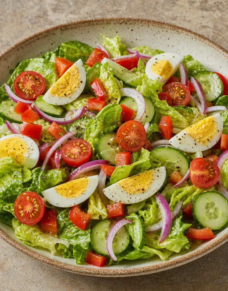 Ensalada Mixta: Special Mixed Salad prepared dish