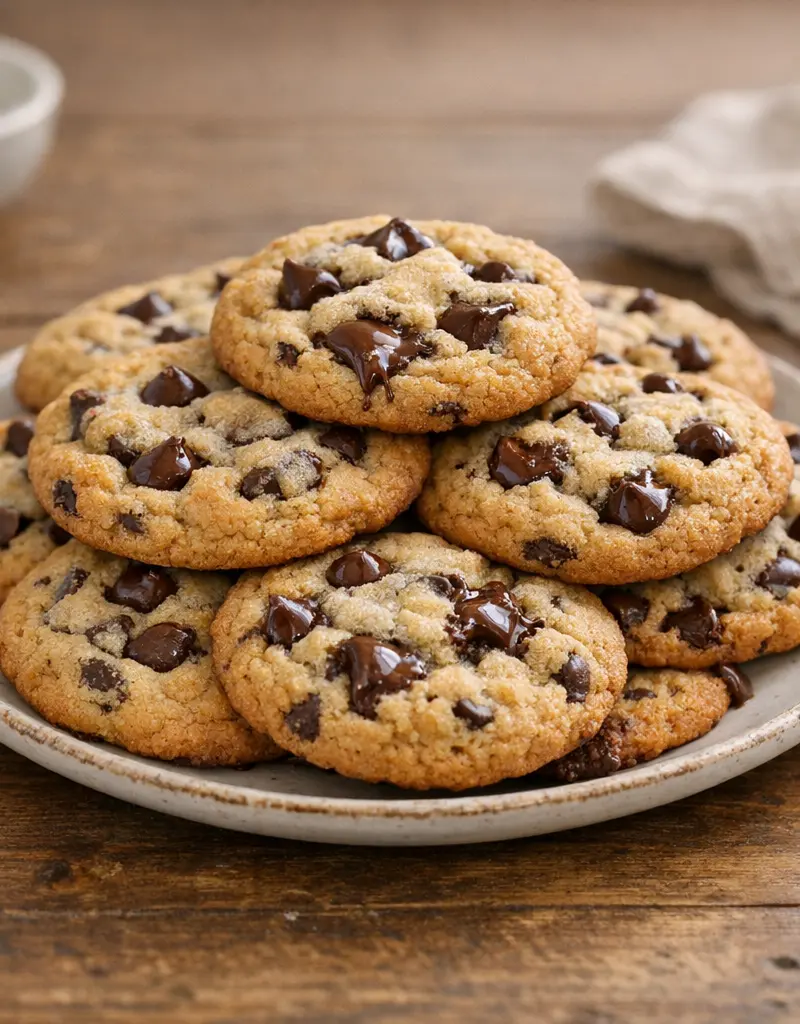 Chocolate Chip Cookies prepared dish