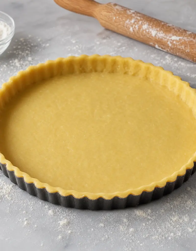 Classic French Tart Pastry prepared dish