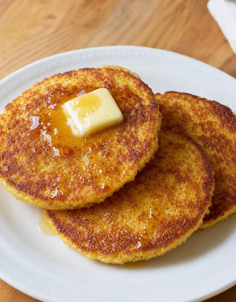 Southern Cornmeal Hoecakes