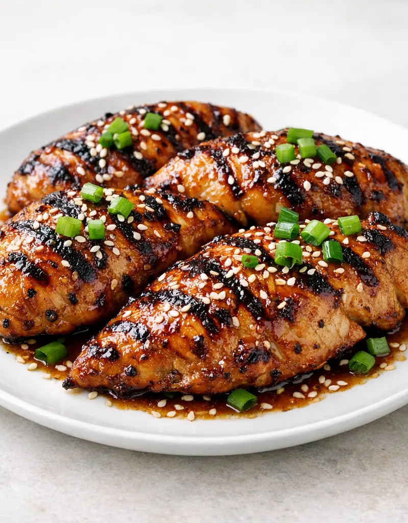 Asian Marinade For Grilled Chicken prepared dish