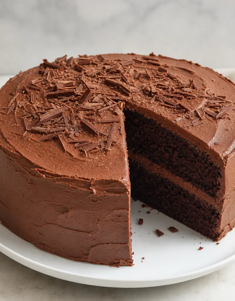 Chocolate Buttercream Icing prepared dish