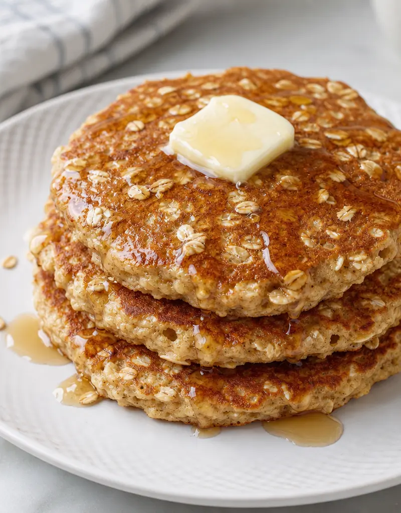 Hearty Oatmeal Pancakes