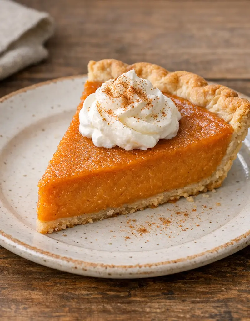 Sweet Potato Pie prepared dish