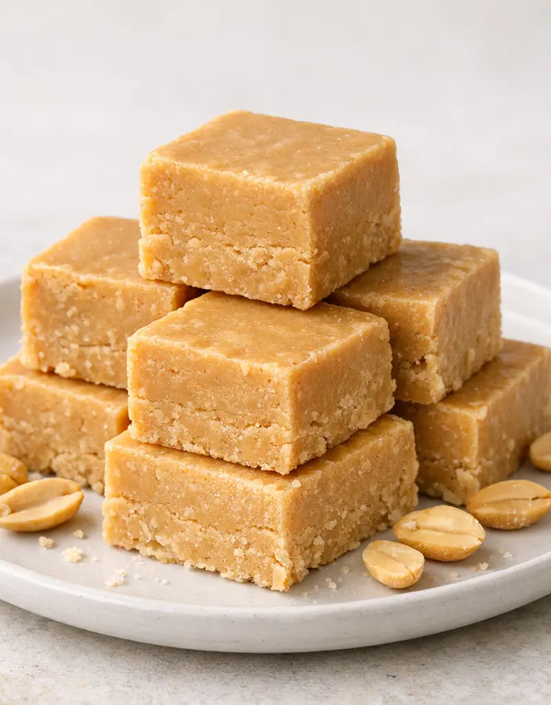 Rich Peanut Butter Fudge prepared dish