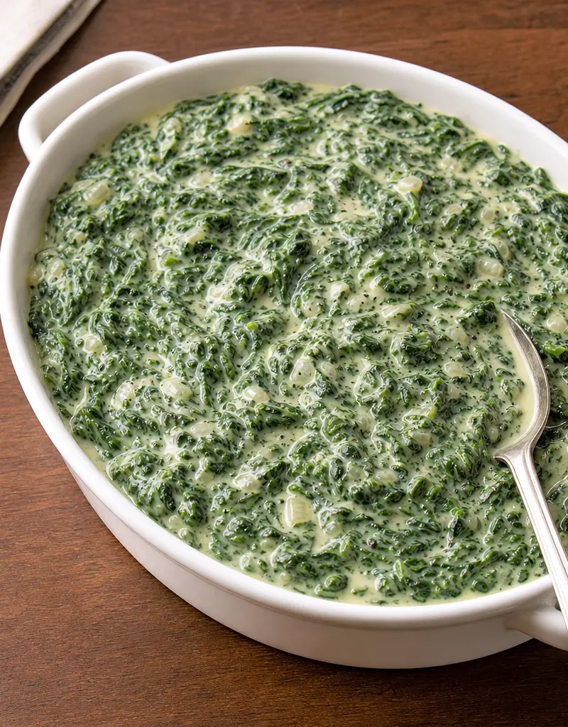American Creamed Spinach