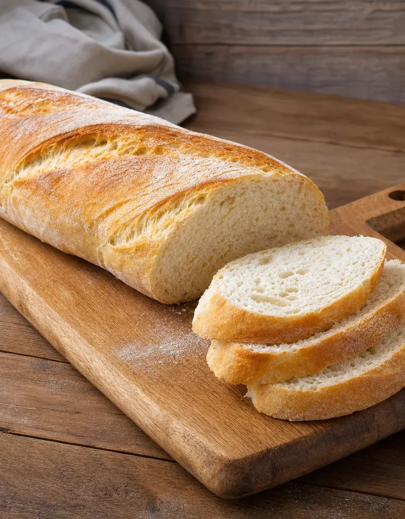 Classic French Bread prepared dish