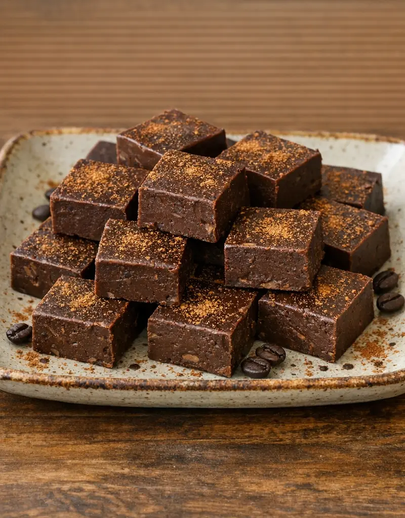 Mexican Coffee Fudge prepared dish