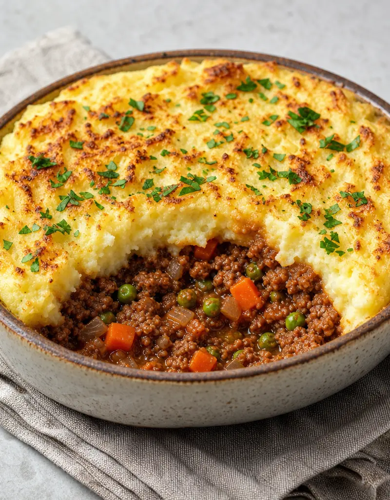 Egyptian Shepherd's Pie prepared dish