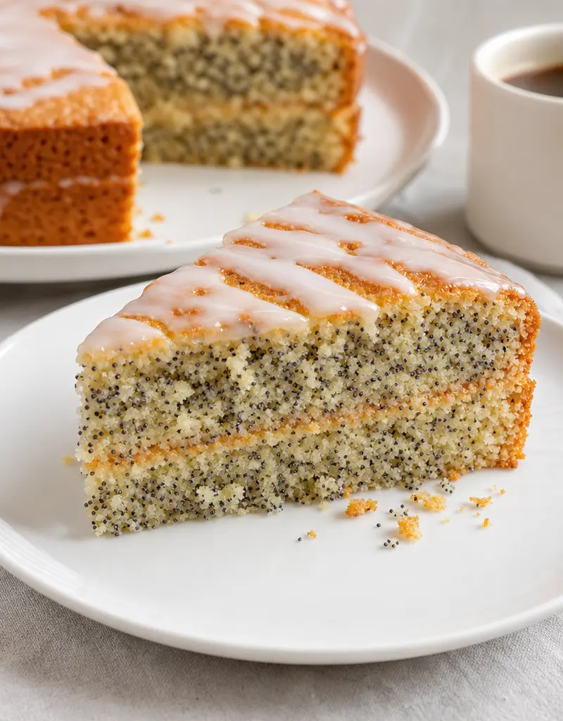 Ukrainian Poppy Seed Cake