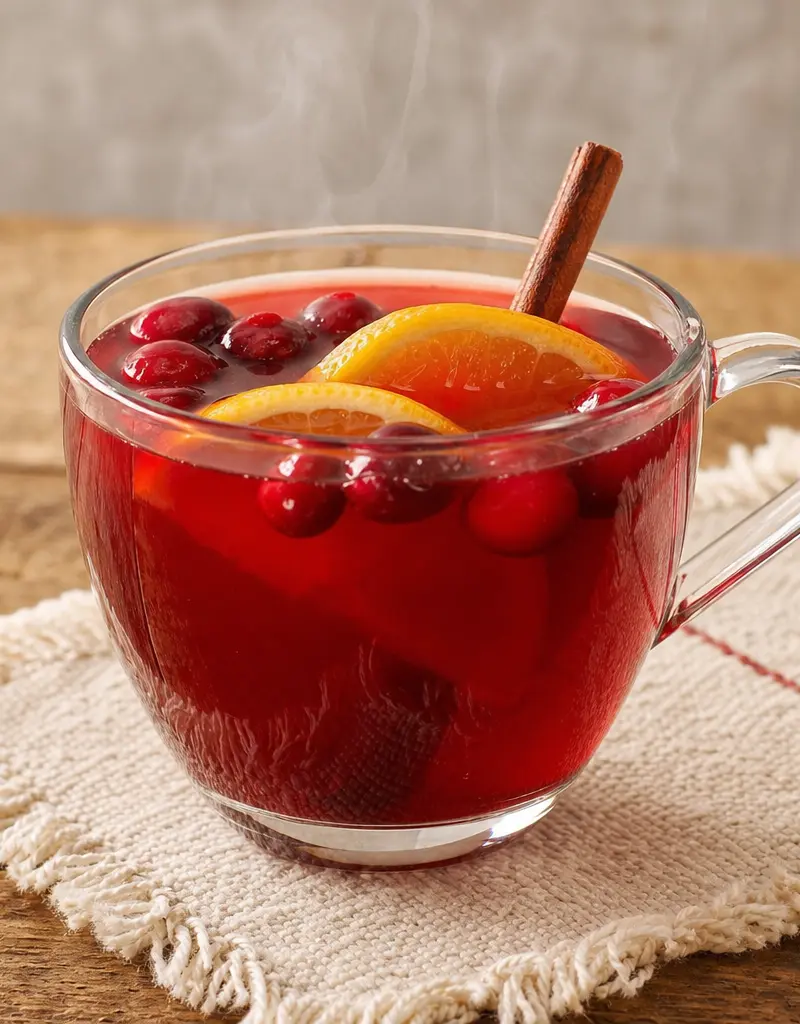 Hot Cranberry Citrus Toddy