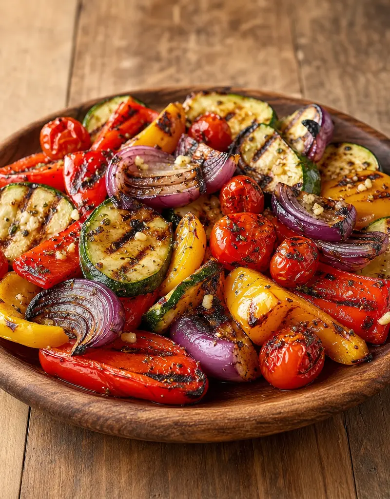 Grilled Vegetable Medley prepared dish