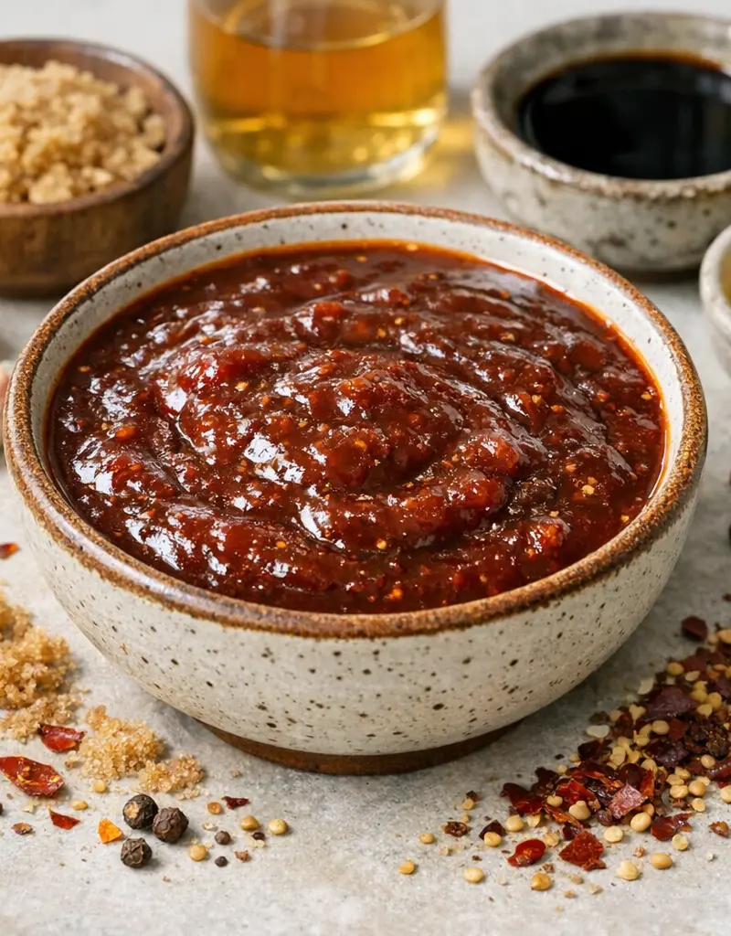 Barbados-style Barbecue Sauce prepared dish