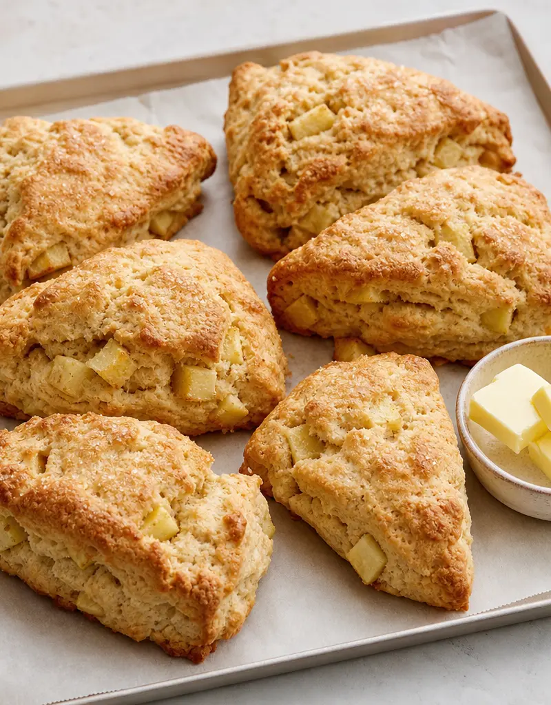 Apple Cream Scones