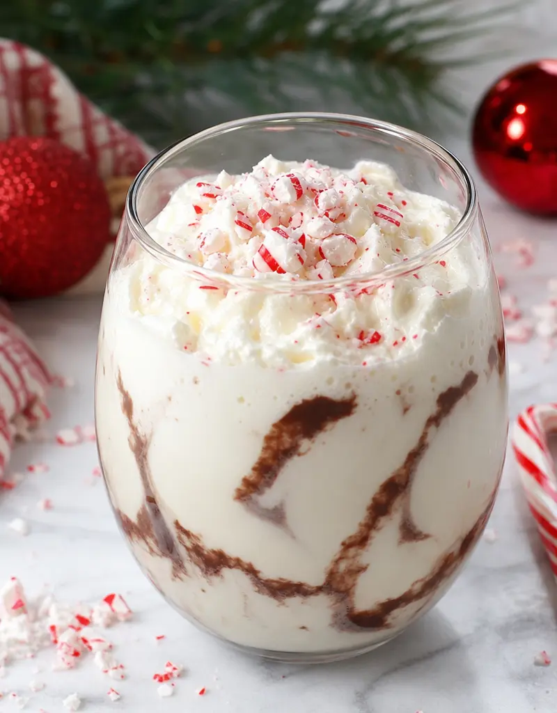 Peppermint Nog Punch
