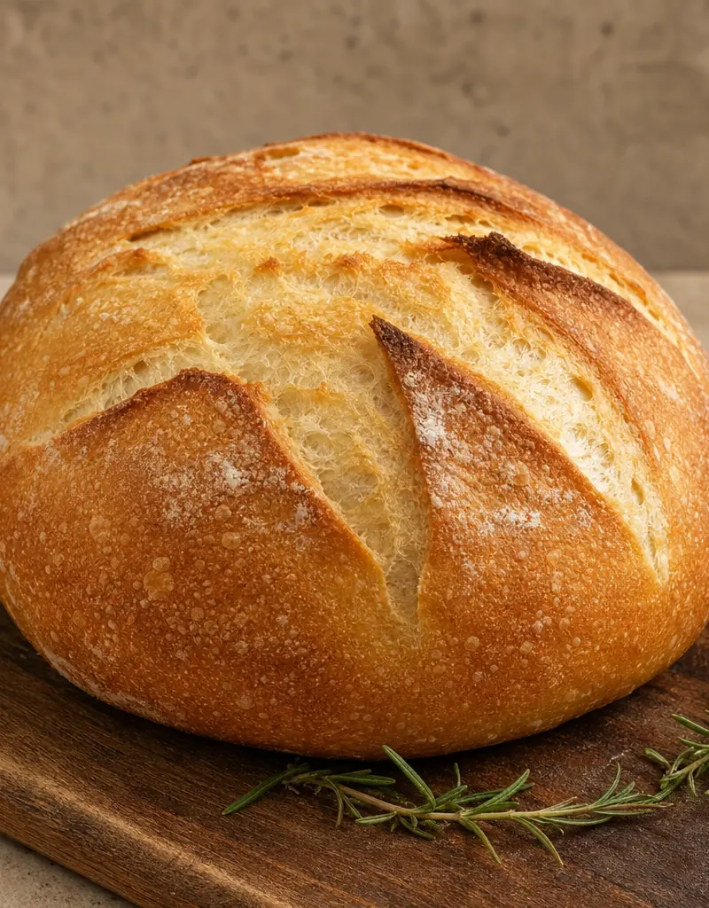 Classic Italian Bread prepared dish