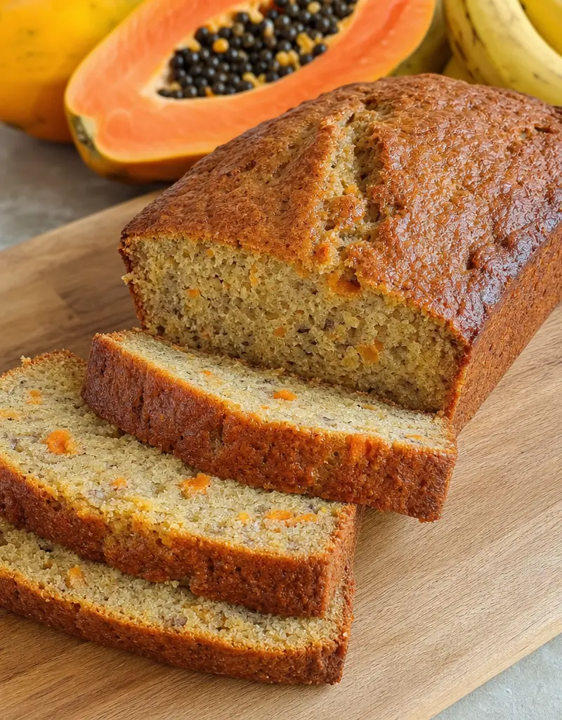 Papaya Banana Bread
