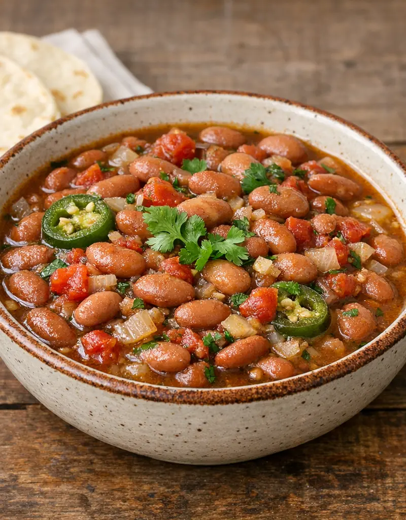 Borracho Beans prepared dish